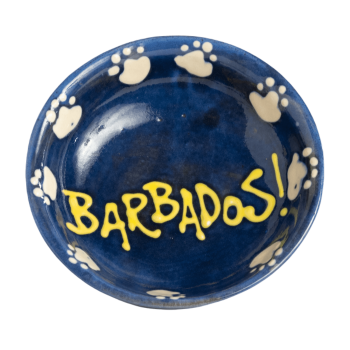 Cat Bowl - Blue Design