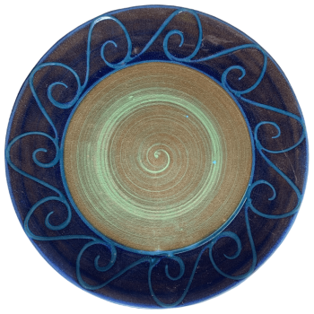 Green with Blue Wave