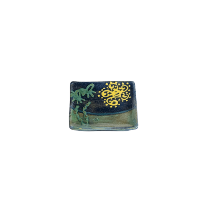 Square Mini Saucer (4 inch) - Sunshine 1