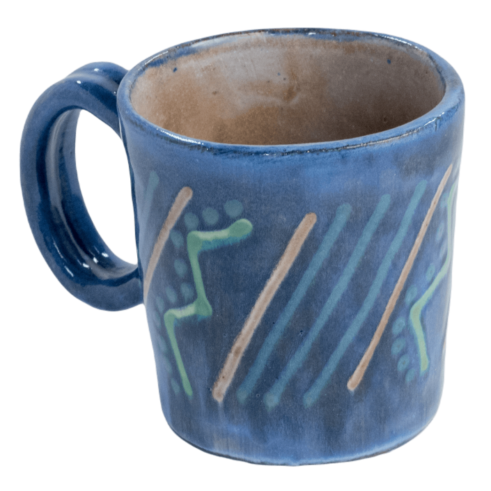 Straight Super Mug (16 Oz) - Blue Otis